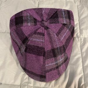 Boston Scally Eight Panel Violet Rose Cap